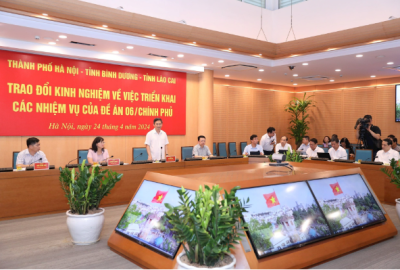 Trao đổi kinh nghiệm triển khai Đề án 06 giữa Hà Nội, Bình Dương, Lào Cai
